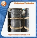 6×24+7FC galvanizó el suministro personalizado del cable de elevación flexible de la cuerda de alambre de acero 9m m los 2500m