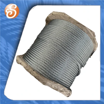 6x7+FC Cable de acero galvanizado de 20 mm