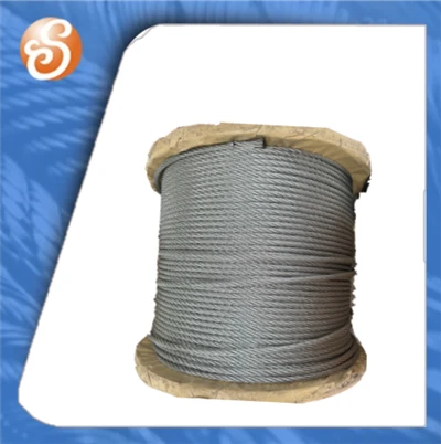 Cable de alambre de acero 305m RHR L Core de acero 7x19